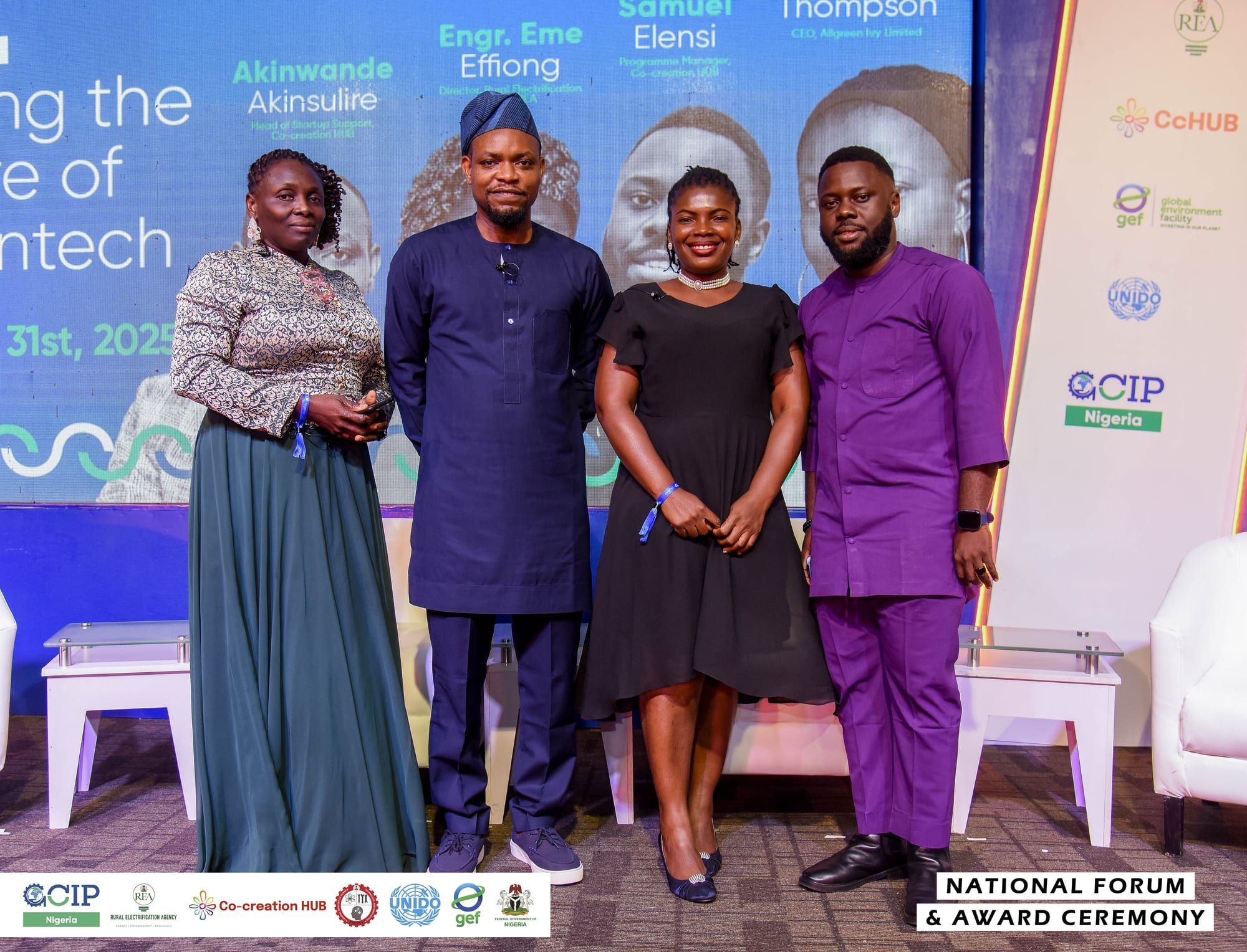 Terraverde Care with fellow panelists at the GCIP Nigeria National Forum 2025